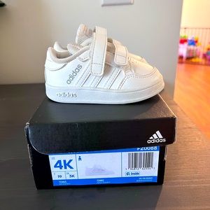 Toddler Adidas, size 4c.